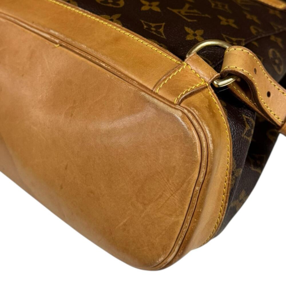 LOUIS VUITTON Brown Monogram Canvas Backpack - Picture 13 of 16